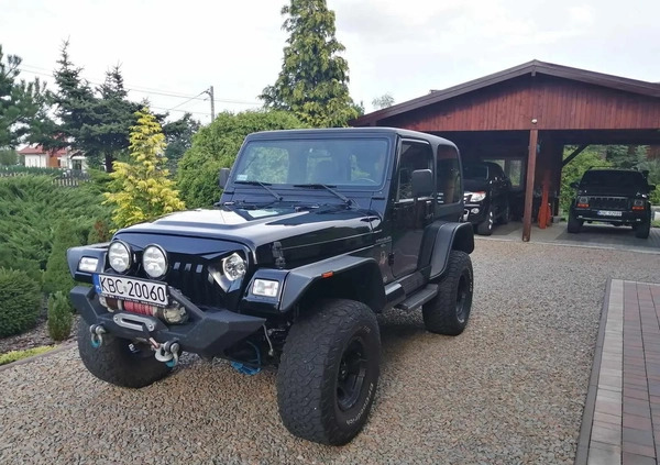 Jeep Wrangler cena 46000 przebieg: 300000, rok produkcji 1999 z Brok małe 46